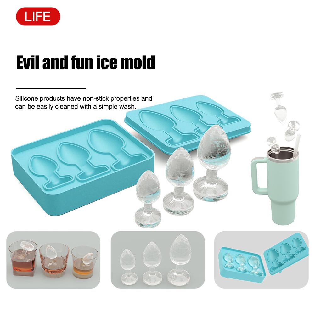 Wine Beer And Liquor - Creative Silicone Ice Cube Mold Prank