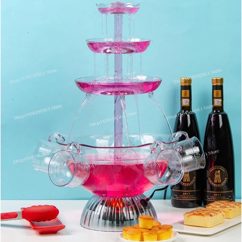 Wine Beer And Liquor - Waterfall Drink Fountain Machine Commercial Beverage