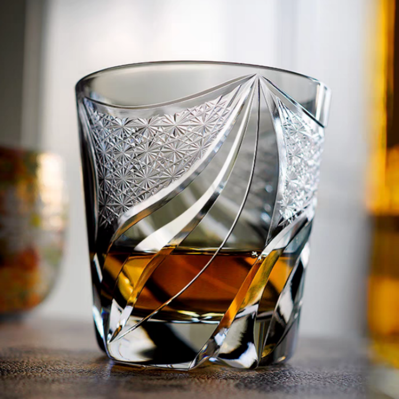 Wine Vodka Beer - 9 oz 11 oz Edo Kiriko