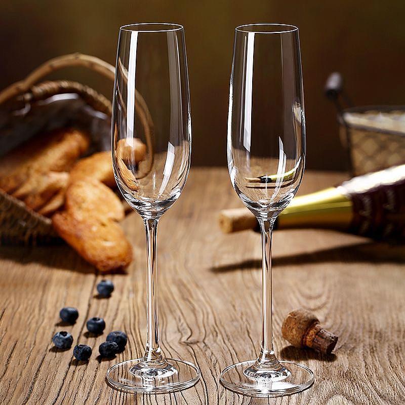 Wine Beer And Liquor - 240ml Champagne Glasses, Champagne Flutes with