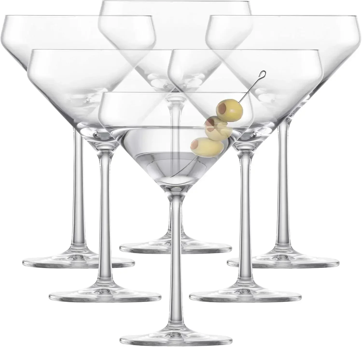 Pure Martini Glass (Set of 6), - đánh giá và giá Wine Glass Set Crystal