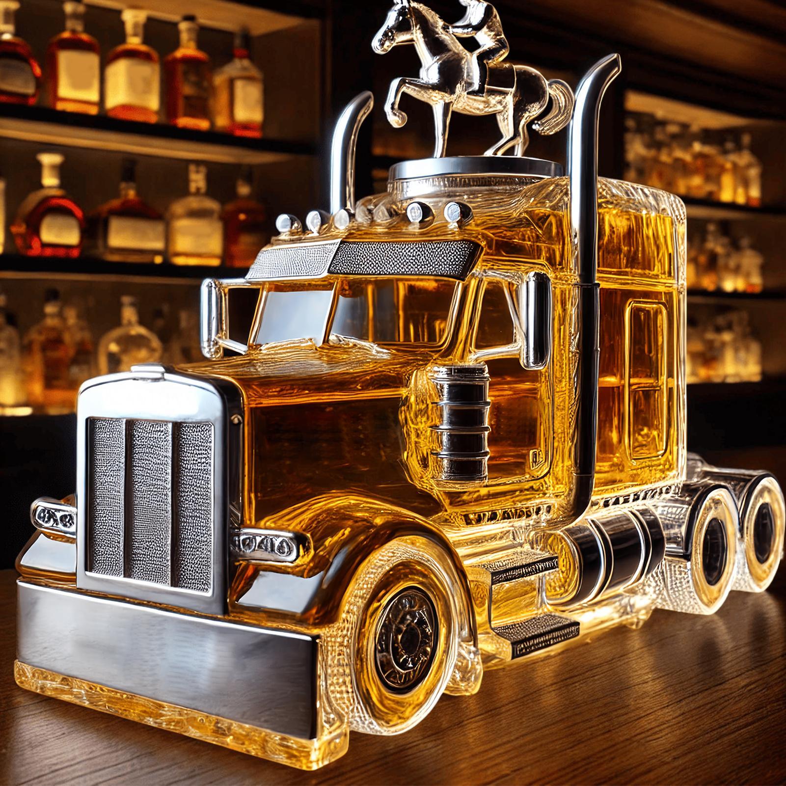 Wine Decanter Half Truck Bourb - đánh giá và giá Wine Beer And Liquor