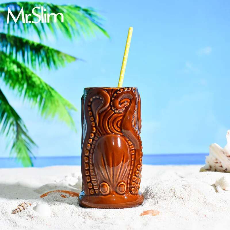 TIKI Bar Cocktail Cup Hawaii T - đánh giá và giá Wine Beer Indian