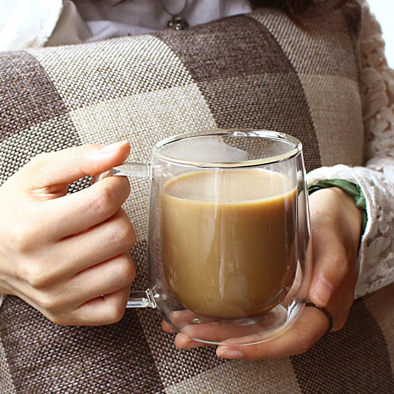 Transparent Glass Coffee Cup M - đánh giá và giá Wine Vodka Beer