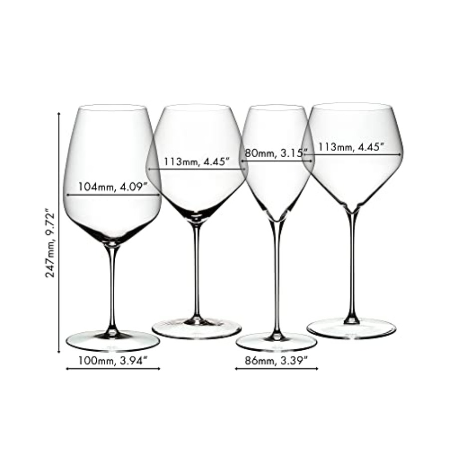 Veloce Tasting Set, Wine Glass - đánh giá và giá Wine Glass Set Crystal