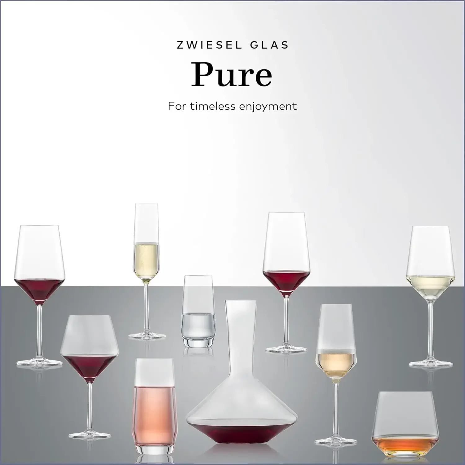Pure Martini Glass (Set of 6), - đánh giá và giá Wine Glass Set Crystal
