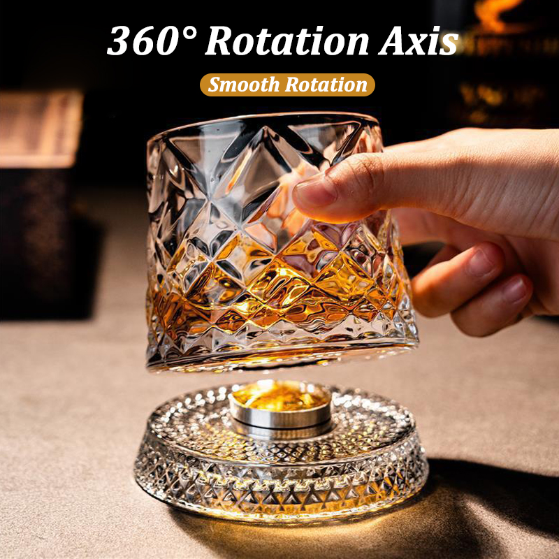 280ml Rotate Whiskey Glasses w - đánh giá và giá Wine Beer And Liquor
