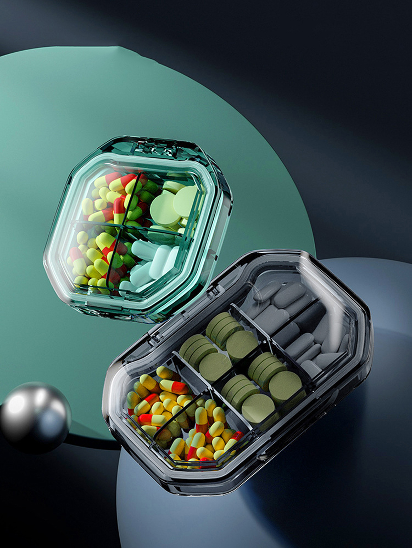 4/6 Grids Travel Portable Mini - đánh giá và giá Cocktail Shaker Set