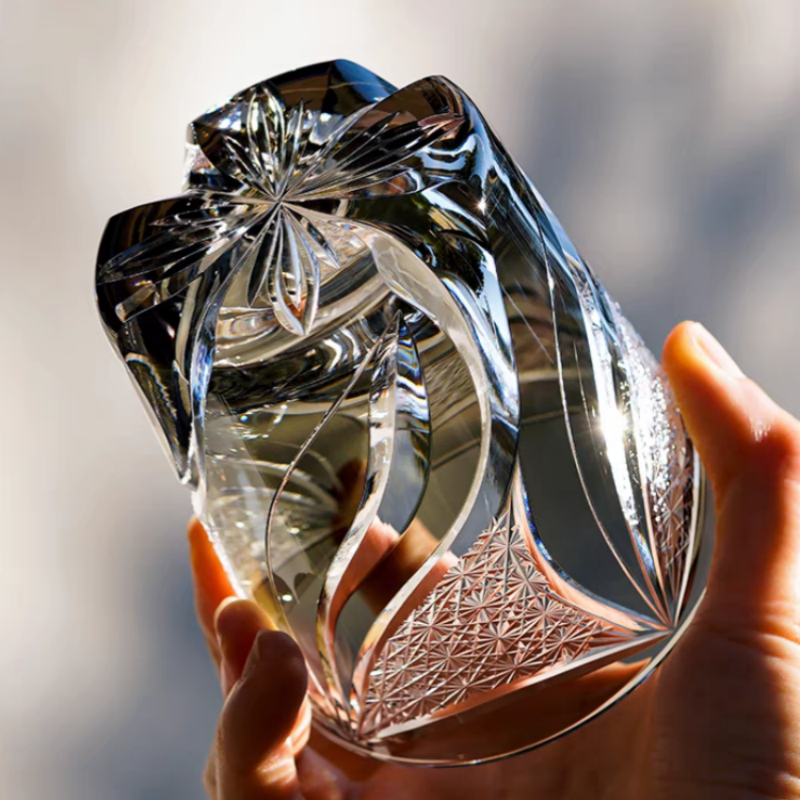 9 oz 11 oz Edo Kiriko Hand Cut - đánh giá và giá Wine Vodka Beer