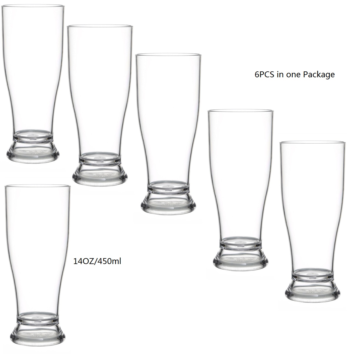 1/2/4/6PCS Free BPA Plastic Be - đánh giá và giá Wine Beer And Liquor