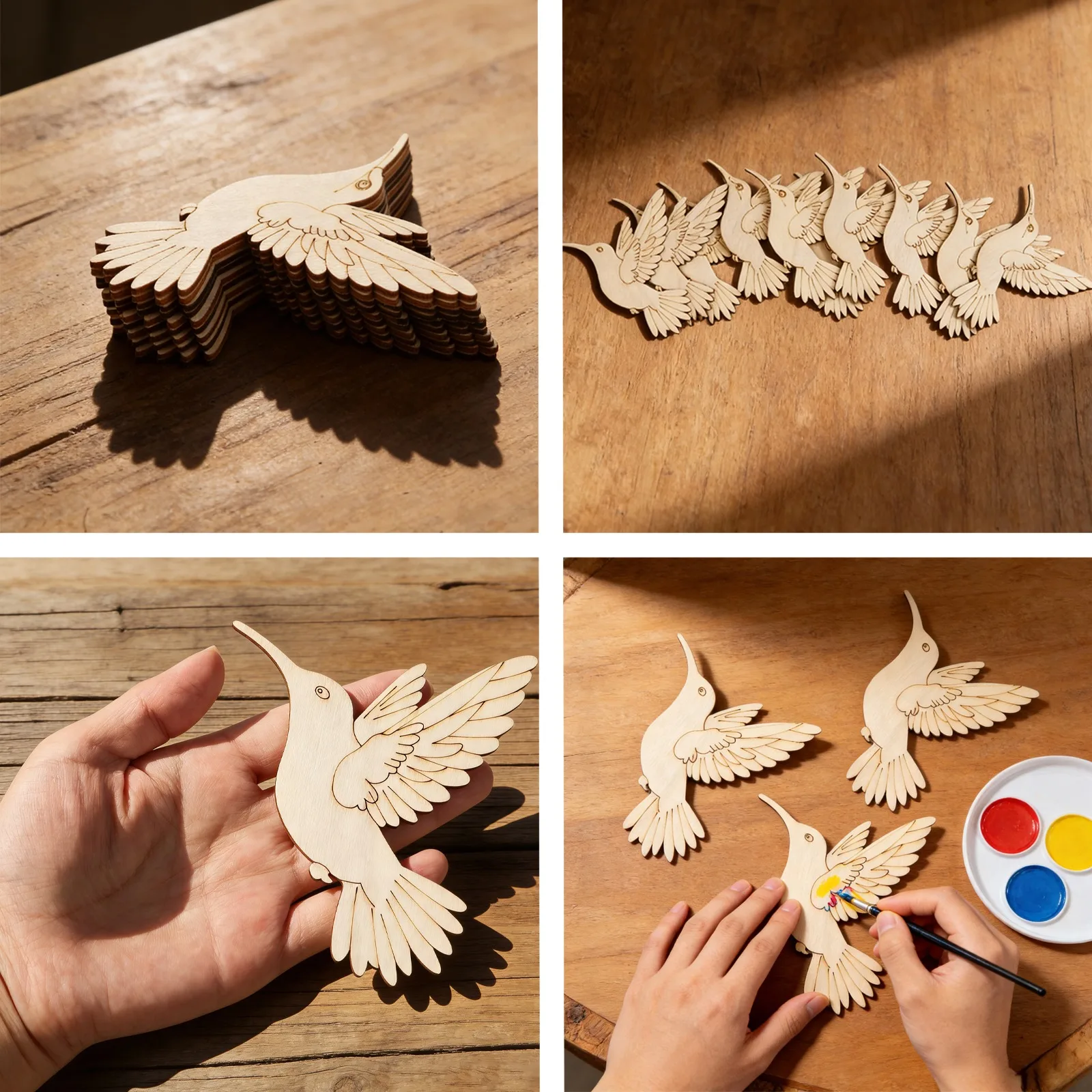 10pcs Unfinished Wood Animal B - đánh giá và giá Cocktail Shaker Set