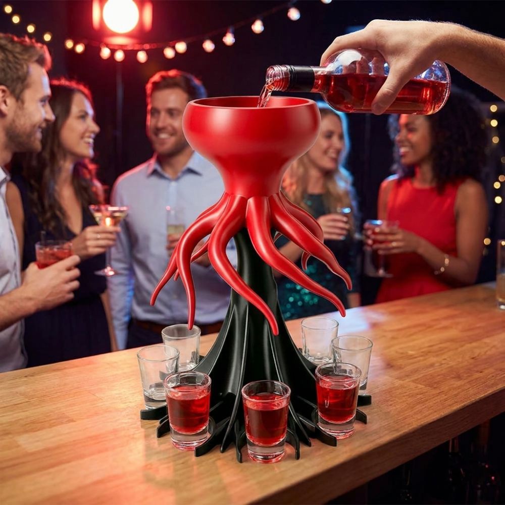 8 Holes 3D Printing Wine Distr - đánh giá và giá Wine Beer And Liquor