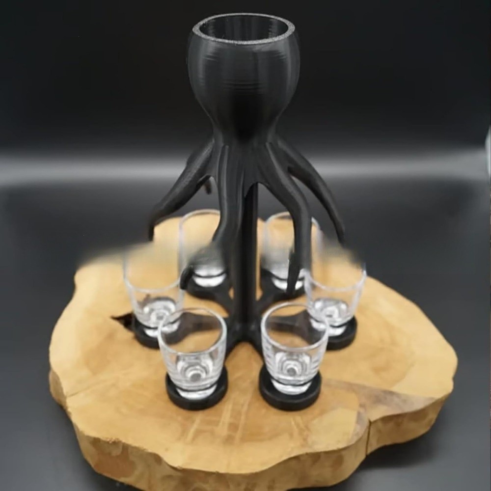 8 Holes 3D Printing Wine Distr - đánh giá và giá Wine Beer And Liquor