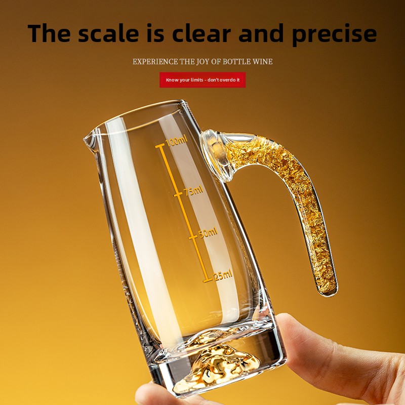 Crystal Glass Gold Foil Mounta - đánh giá và giá Wine Glass Set Crystal