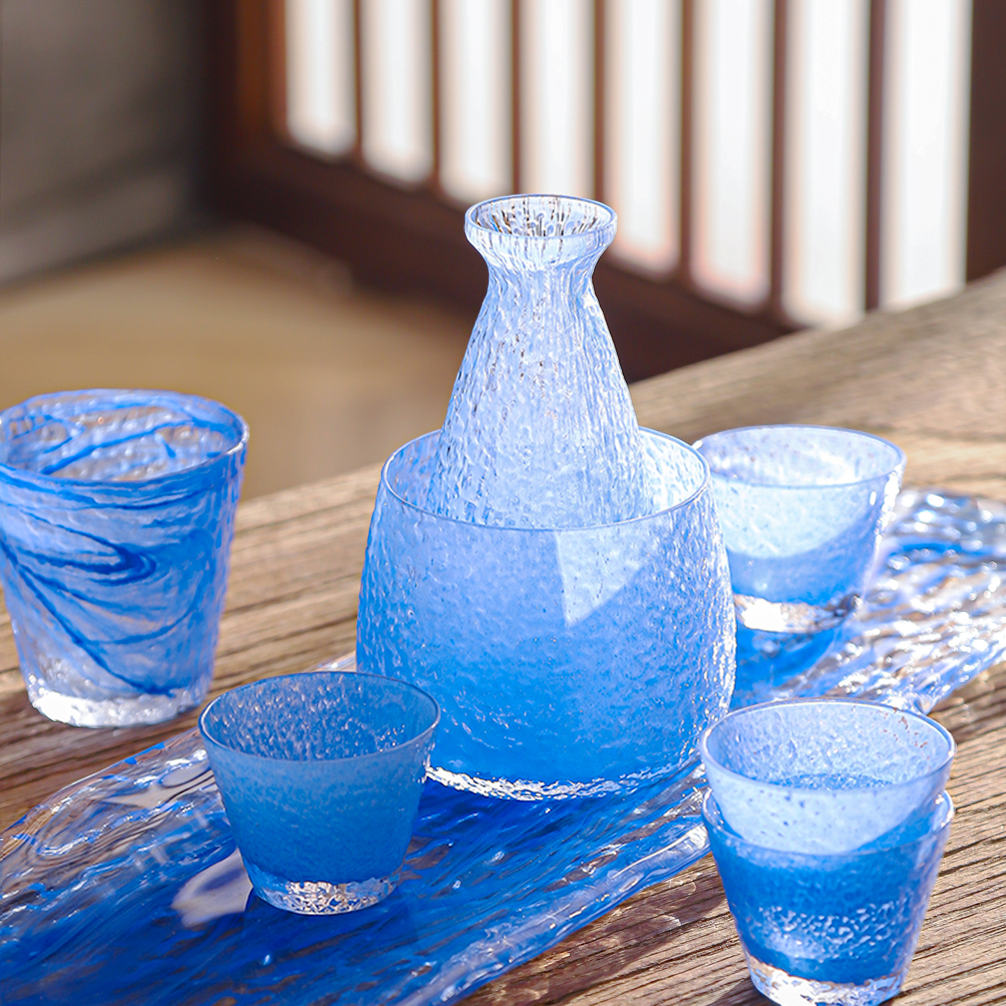 High-End Japanese Style Clear  - đánh giá và giá Wine Glass Set Crystal