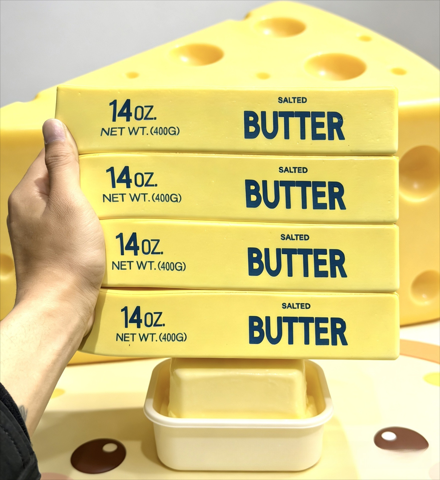 23cm Soft Slow Rebound Butter  - đánh giá và giá Cocktail Shaker Set