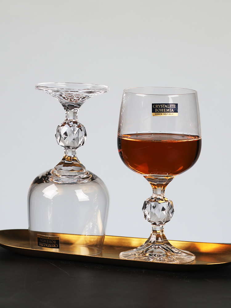 Sterna Liqueur Czech Crystal G - đánh giá và giá Wine Glass Set Crystal