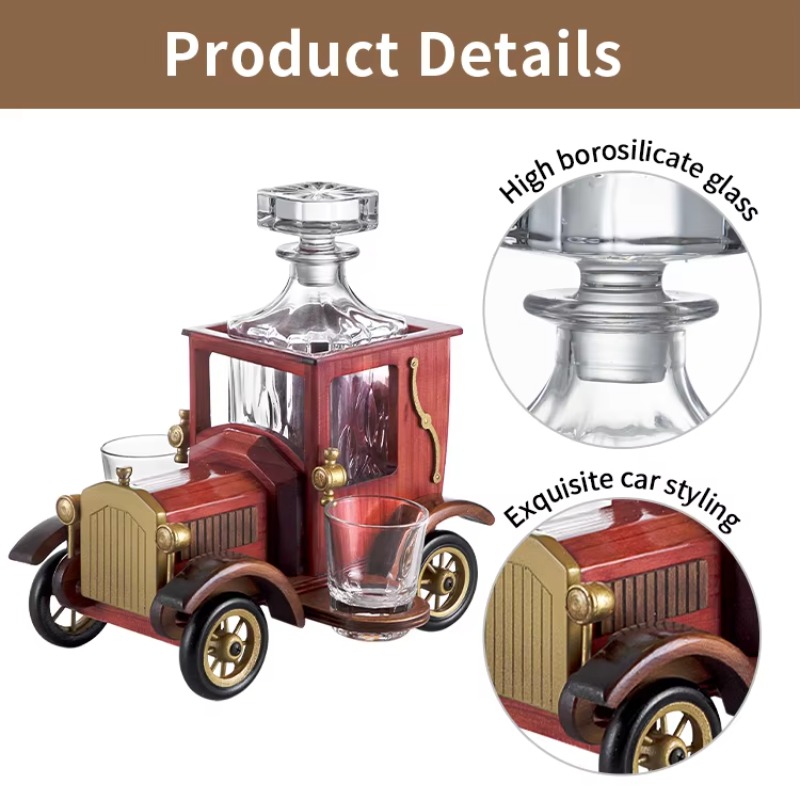 Modern Car Shaped Wine Decante - đánh giá và giá Wine Glass Set Crystal