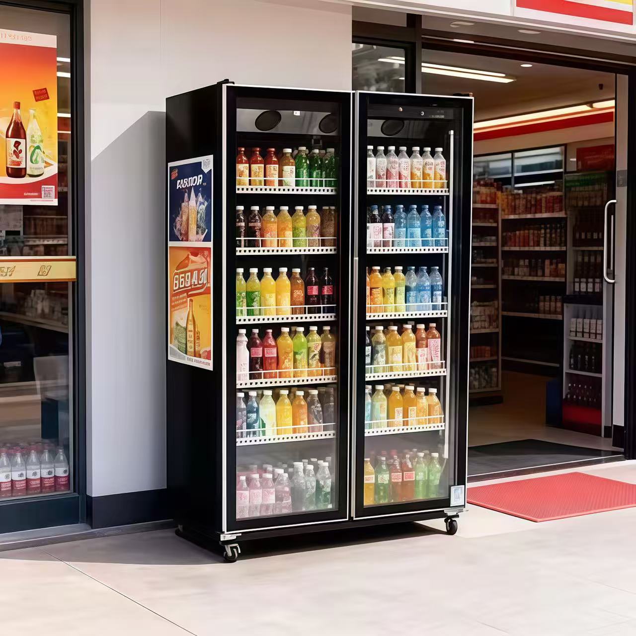 Double-door Air-cooled Refrige - đánh giá và giá Beer & Wine Downtown